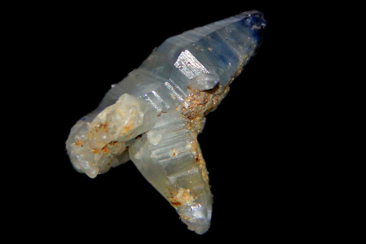 Sapphire twin crystals from Ratnapura, Sri Lanka
